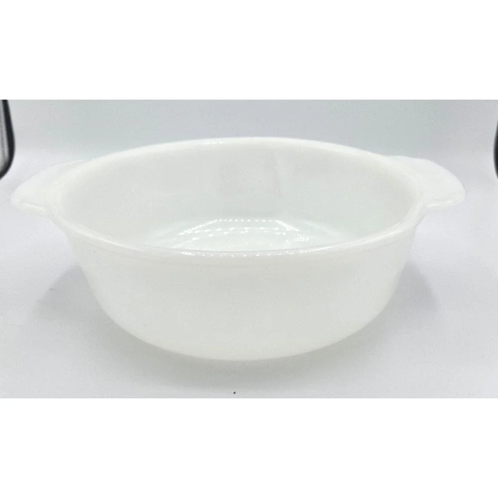 Vintage‎ Fire-King Peach Luster 1.5 Qt Casserole/Serving Bowl
